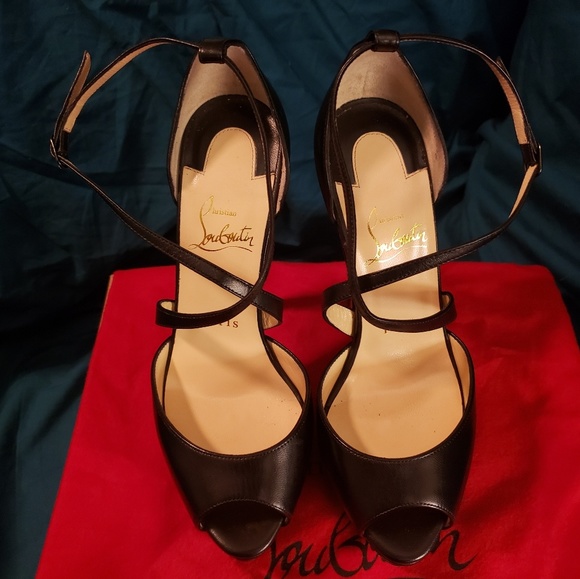 Christian Louboutin Cross-Me Kid 150 - Picture 6 of 8